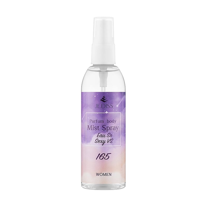 Парфумований міст-спрей для тіла та волосся Jediss 165 Eau So Sexy VS жіночий, 100 мл